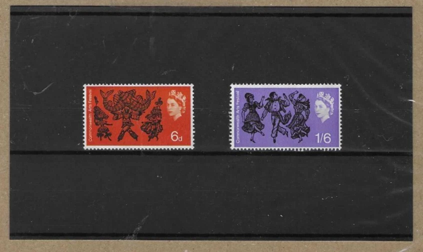 GB - Estampillas - Festival de Artes Commonealth - 1965 (366) Foto 1 de 1