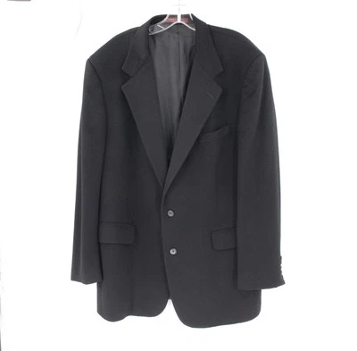 Nordstrom x Loro Piana Sport Coat Men's 48L Classic Cashmere Two Button Black - Image 1 of 4