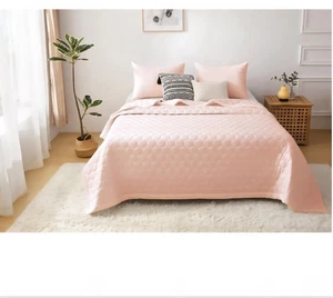 St John's Home 3 Piece King Quilt Set (Quilt and 2 Shams) - Picture 1 of 5