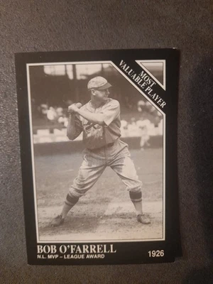 1991 The Sporting News Conlon Collection #316 Most Valuable Player Bob O'Farrell - Image 1 of 2