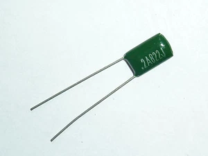 20PCS 100V 0.0082uF 8.2nF 8200pF 2A822J ±5% Mylar Film Capacitors Radial - Picture 1 of 1
