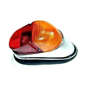Morris Minor L/H Late Rear Chrome Lamp Assembly 1963--1971 - Picture 1 of 1