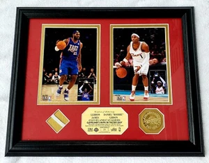 2008 NBA All-Star Game MVP LeBron James Boobie Gibson MVP Placca #23/99 come nuova - Foto 1 di 12