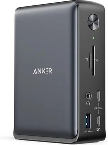 Anker 13-w-1 Stacja dokująca USB-C Potrójny wyświetlacz HDMI 85W Ładowanie do laptopa - Zdjęcie 1 z 8