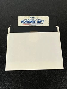Kronos Rift Lucasfilm Games Commodore 64/128 or Atari Floppy Disk - TESTED - Picture 1 of 2