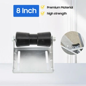 Rodillos de remolque de barco con soportes Kit de montaje de rodillos de quilla de 8" para remolque de barco - Imagen 1 de 13