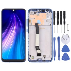 LCD Screen and Digitizer Full Assembly with Frame for Xiaomi Redmi Note 8 (Blue) - Picture 1 of 6