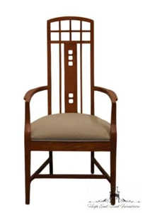 CENTURY LT DESIGNS Contemporary Modern Asian Inspired Dining Arm Chair - Picture 1 of 10