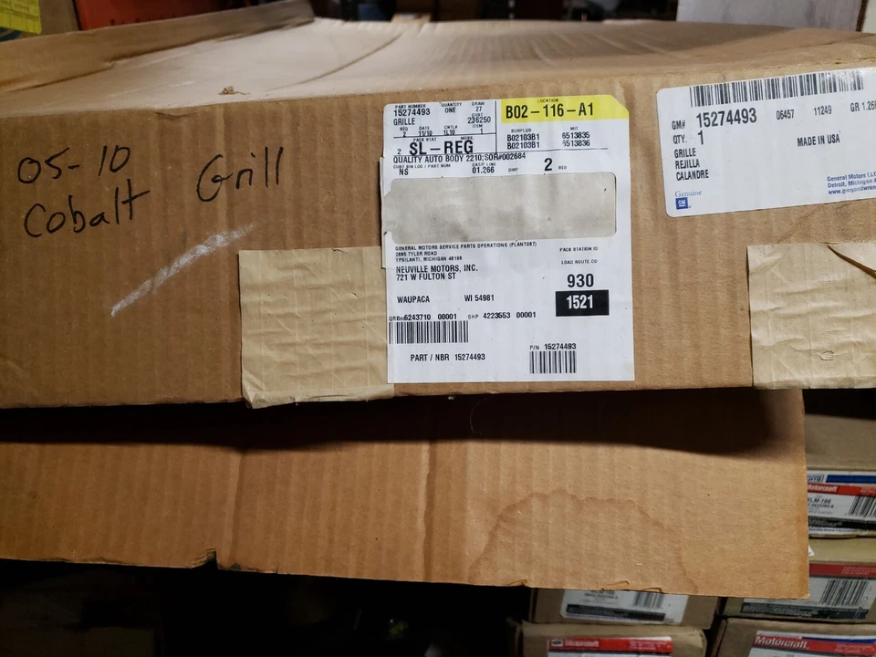 NOVA GRADE GM 15274493 PARA 05-10 Chevy Cobalt   - Imagem 1 de 4