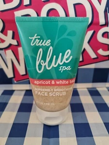 Bath And Body Works True Blue Spa Apricot And White Tea Face Scrub - Picture 1 of 2
