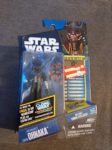 Star Wars The Clone Wars Hondo Ohnaka CW39 Galactic Battle Game Hasbro. SW2 Cover