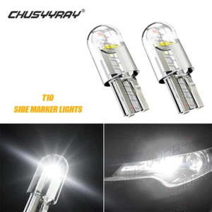 Luces LED de estacionamiento/bombillas laterales 6000 k para Ford Focus MK3 2011-2018 T10 - Imagen 1 de 18
