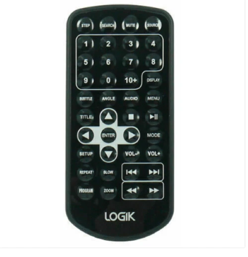 LOGIK Genuine Original Remote Control for LOGIK L10SPDVD17 Portable DVD Player - Image 1 of 1