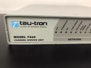 Unidad de servicio de canal Tau-Tron modelo 7460 con opción 7461 - Imagen 1 de 12