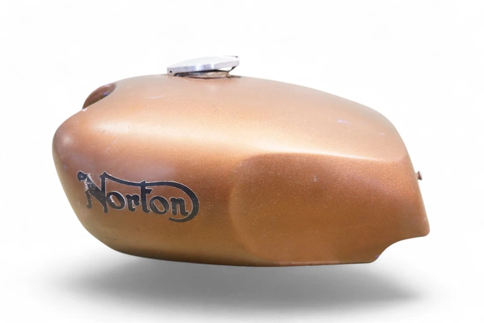 Norton Commando 850 750 Electric Start fiberglass Gas Tank #5 *2425A - Image 1 of 4