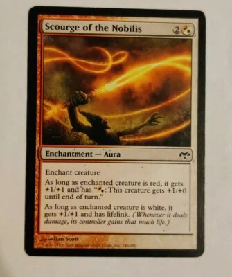 MTG Scourge of the Nobilis Eventide 146/180 Regular Common Magic the gathering - Image 1 of 2