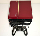 Sony Playstation 4 Ps4 Metal Gear Solid V Video Game Console Red Cuh-1202a