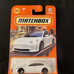 Matchbox - 2024 Mainline 53/100 Tesla Modell 3 (BBHVL22) - Bild 1 von 4