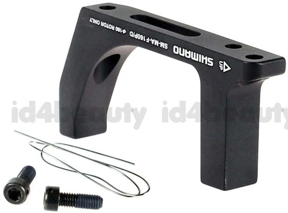 NUEVO Adaptador de freno de disco Shimano SM-MA-F160P/D montaje plano 160 mm Foto 1 de 1