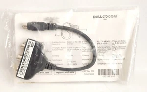 Dell S-Video TV-Out Cable DP/N 070TVD 044CTV NEW Genuine OEM Laptop Video - Picture 1 of 3