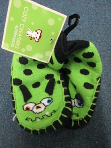 Cozy Creatures Monster Slipper socks NWT SIZE 4 - Picture 1 of 2