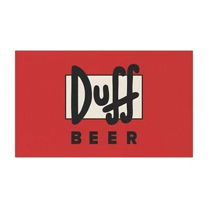 The Simpsons Duff Bier Auto Magnet Aufkleber 7,5 x 4,5, Schwerlast für Auto LKW SUV - Bild 1 von 4