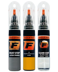 for TRIUMPH MOTORCYCLES L458 RACING YELLOW TOUCH UP PAINT Pen Kit Scratch Repair - Picture 1 of 10