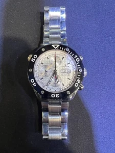 EDOX SWISS AUTOMATIC CLASS 1 CHRONO OFFSHORE CERAMIC 500M DAY DATE - Bild 1 von 12