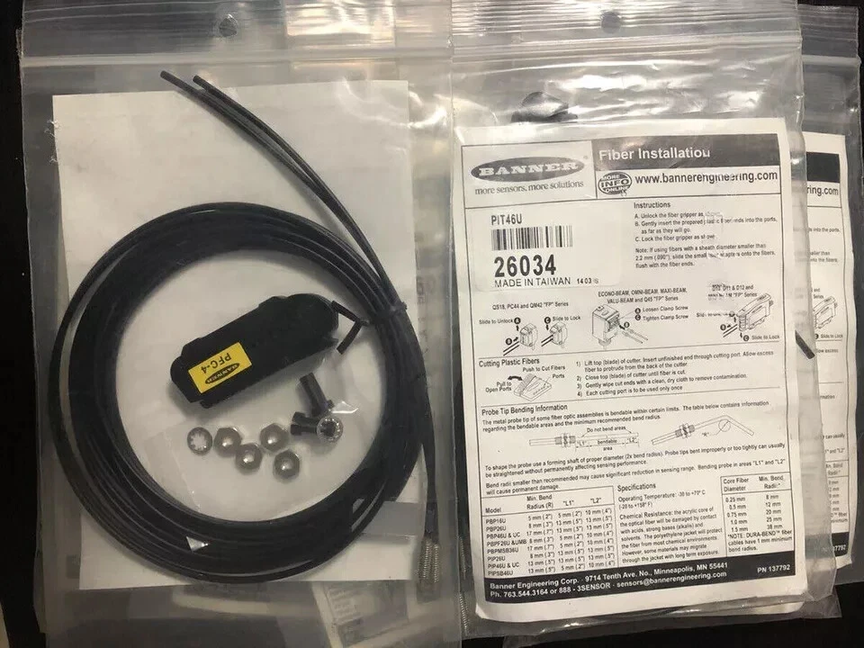 BANNER ENGINEERING PIT46U / PIT46U (BRAND NEW) - Image 1 of 1