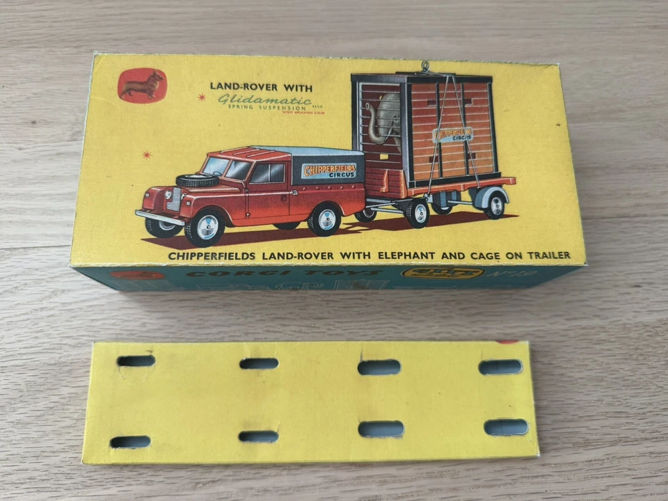 Chipperfields Land Rover W/ Elephant - Replica Box Only ￼ - Image 1 of 1