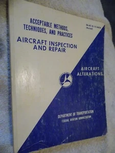 Vintage Book AIRCRAFT INSPECTION, REPAIR & ALTERATIONS Federal Aviation Admin - Picture 1 of 4