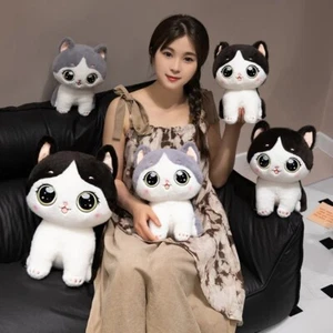 Interesting Creative Cute All Size Cat Soft Plush Toys Smoothing Dolls 24CM 1PCS - Picture 1 of 5