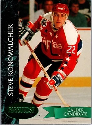 1992-93 Parkhurst Hockey - Emerald Ice #202 Steve Konowalchuk - Image 1 of 2