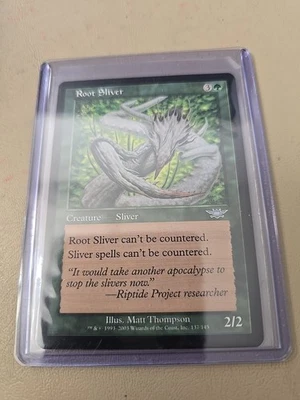 2003 MAGIC THE GATHERING ROOT SLIVER. SCOURGE. - Image 1 of 2
