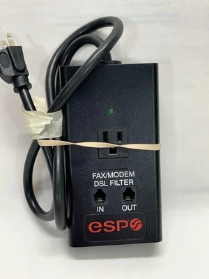 INTERTEK ESP DIGITAL QC AC POWER LINE FILTER SURGE PROTECTOR MFP-2 PREOWNED - Image 1 of 4