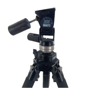 Manfrotto 3221W Tripod With 3030 3-Way Pan/Tilt Head with Quick Release - Picture 1 of 12