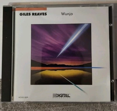 Giles Reaves - Wunjo CD ALBUM 1986 Electronic New Age Ambient 80s Music - Image 1 of 4