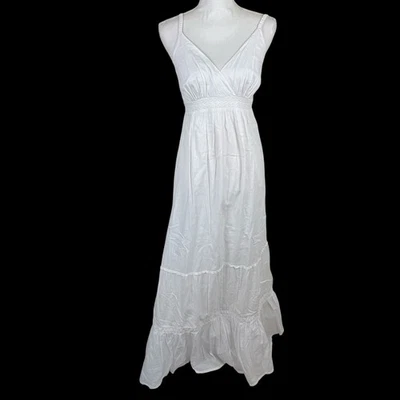 Seraphine Women Maternity Dress Size 6 Nursing Tiered Maxi Boho Beach Vacation  - Image 1 of 4