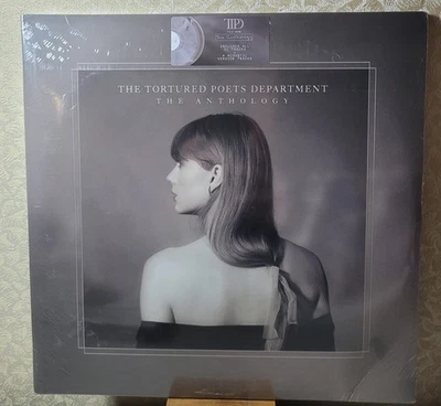 Taylor Swift, Tortured Poets Department: ANTHOLOGY (Vinyl, 4LP) -NEW Mnr Slv Dmg - Image 1 of 4