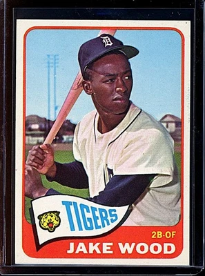 1965 Topps #547 Jake Wood – Near Mint or Better - Image 1 of 2