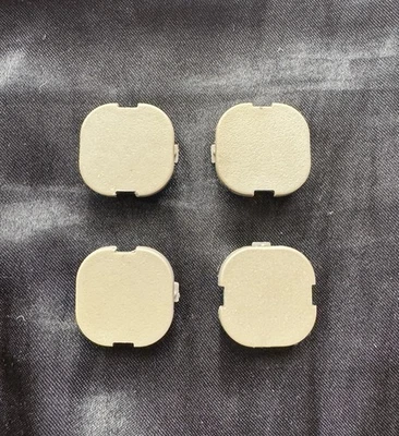 4 Mercury Grand Marquis 03-11 Door Handle Screw Cap Covers OEM Beige Tan - Image 1 of 2