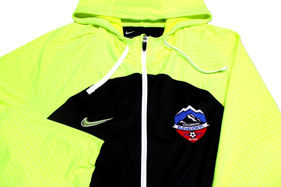 NIKE LIGHTWEIGHT FULL ZIP POLY HOODIE--L--COLORADO ELEVATION PC--SUPER NICE!!!! - Image 1 of 1