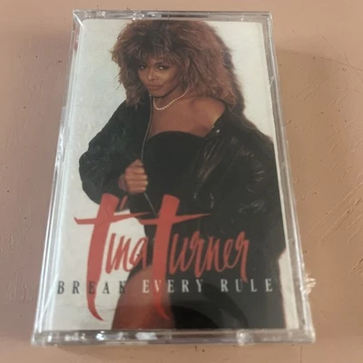 TINA TURNER BREAK EVERY RULE CASSETTE TAPE SEALED BRAND NEW (4PJ-12530) - Image 1 of 4