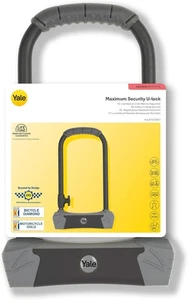 Yale YUL3/14/230/1 Lucchetto Bici U Massima Sicurezza - Venduto Oro Sicuro - Foto 1 di 7