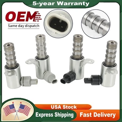 4x Solenoide de distribución de válvula variable para Ford 11-2017 F-150 Ford Explorer 3,5 L Foto 1 de 4