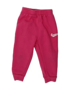 CONVERSE Bebé Niñas Gráfico Joggers Chándal Pantalones 12-18 Meses Rosa AV02 - Imagen 1 de 3