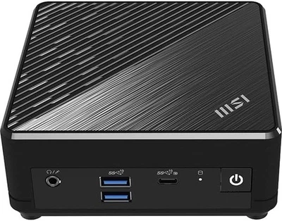 MSI Cubi N ADL Barebones Intel N100 NO RAM/NO SSD Mini Desktop PC - Black A - Image 1 of 4