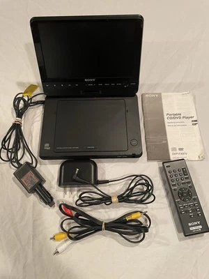 SONY Portable DVD Player DVP-FX970 9” w Manuel, Remote, Power And Av Cables - Image 1 of 4