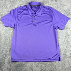 Polo de golf Architect para hombre XL púrpura rendimiento manga corta 100 % poliéster - Imagen 1 de 6