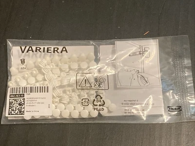 IKEA PAX KOMPLEMENT METOD VARIERA HOLE COVER CAP White X100 ORIGINAL - NEW  - Image 1 of 2